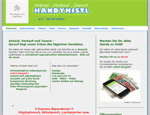 Tablet Screenshot of handykistl.de